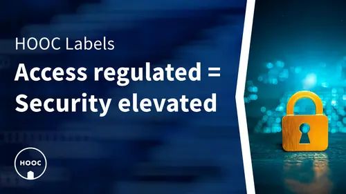 How to use HOOC labels to attribute user rights